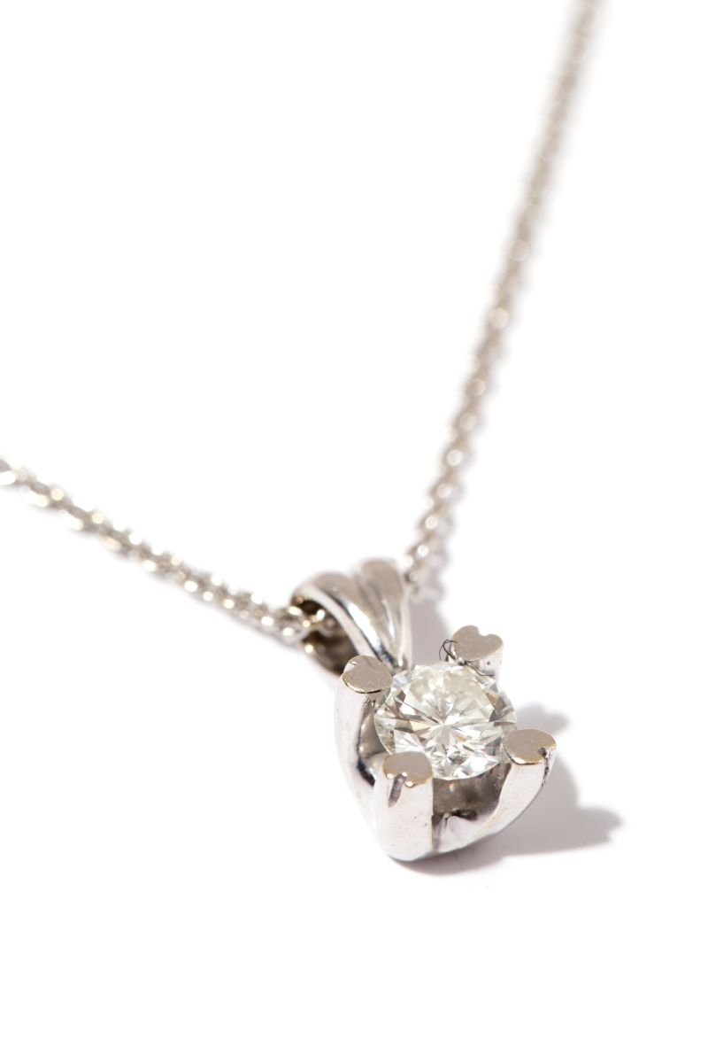 Tek Taş Pırlanta Kolye - Bride Collection
