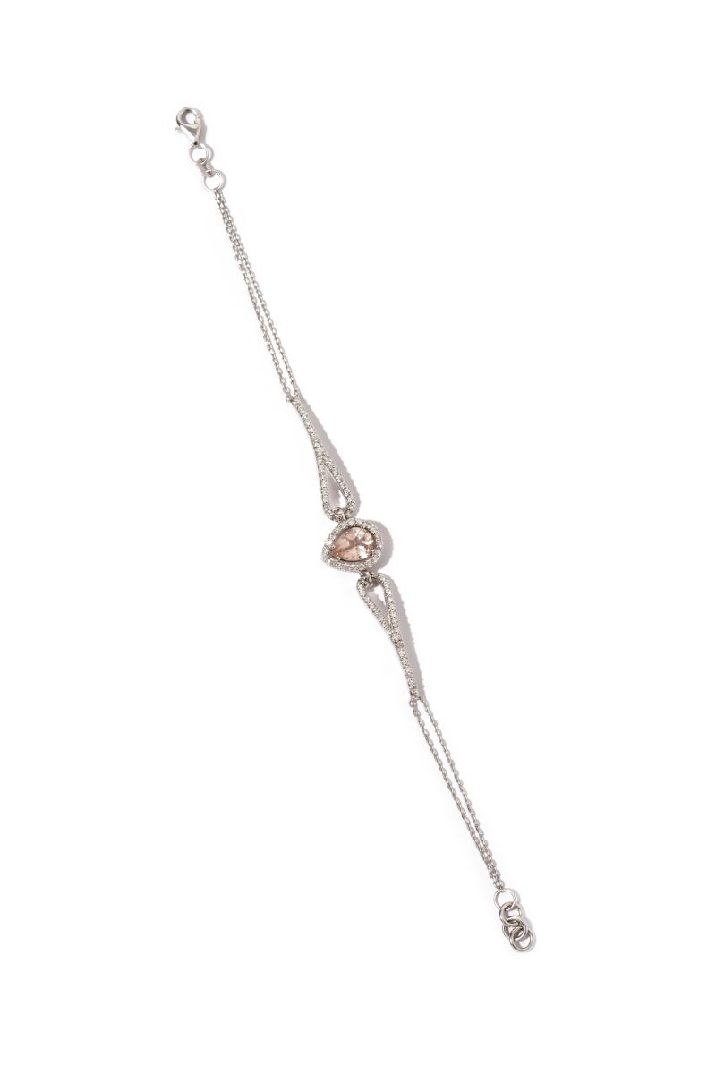 Morganit Pırlanta Bileklik - Bride Collection