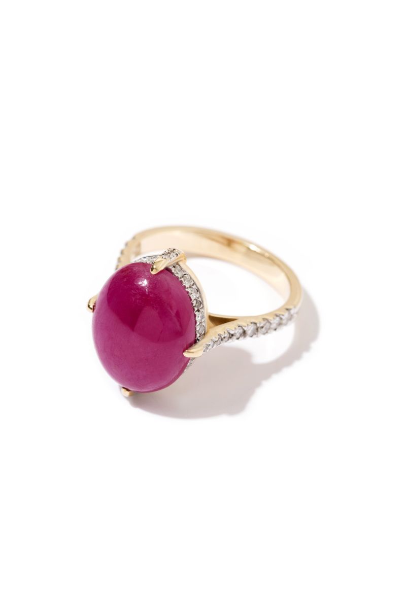 Ruby Yüzük - Art Collection