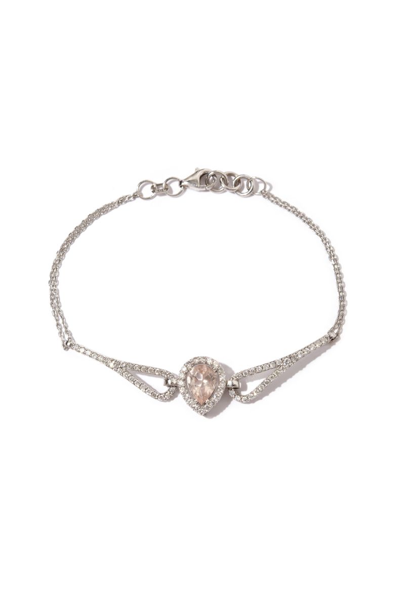 Morganit Pırlanta Bileklik - Bride Collection