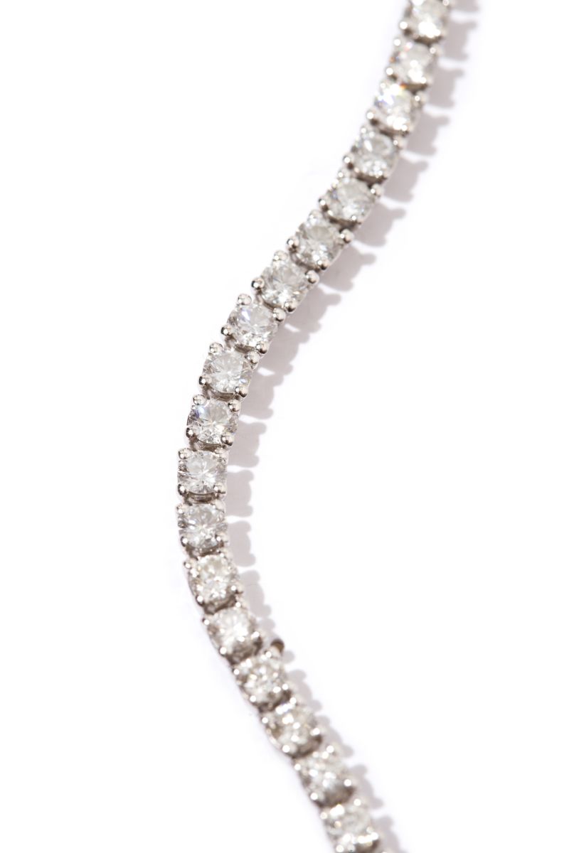 Kalın Su Yolu Pırlanta Bileklik - Bride Collection